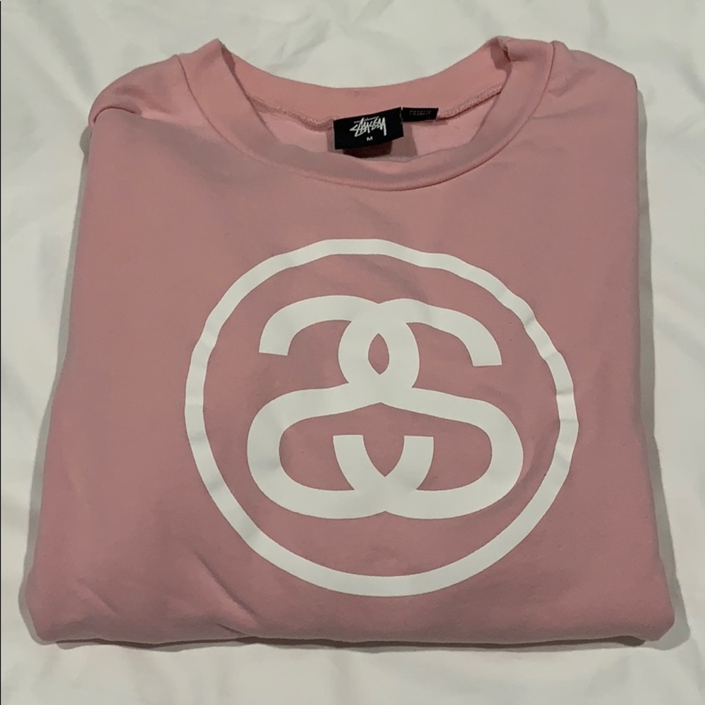 Never worn, light link Stussy long sleeve
